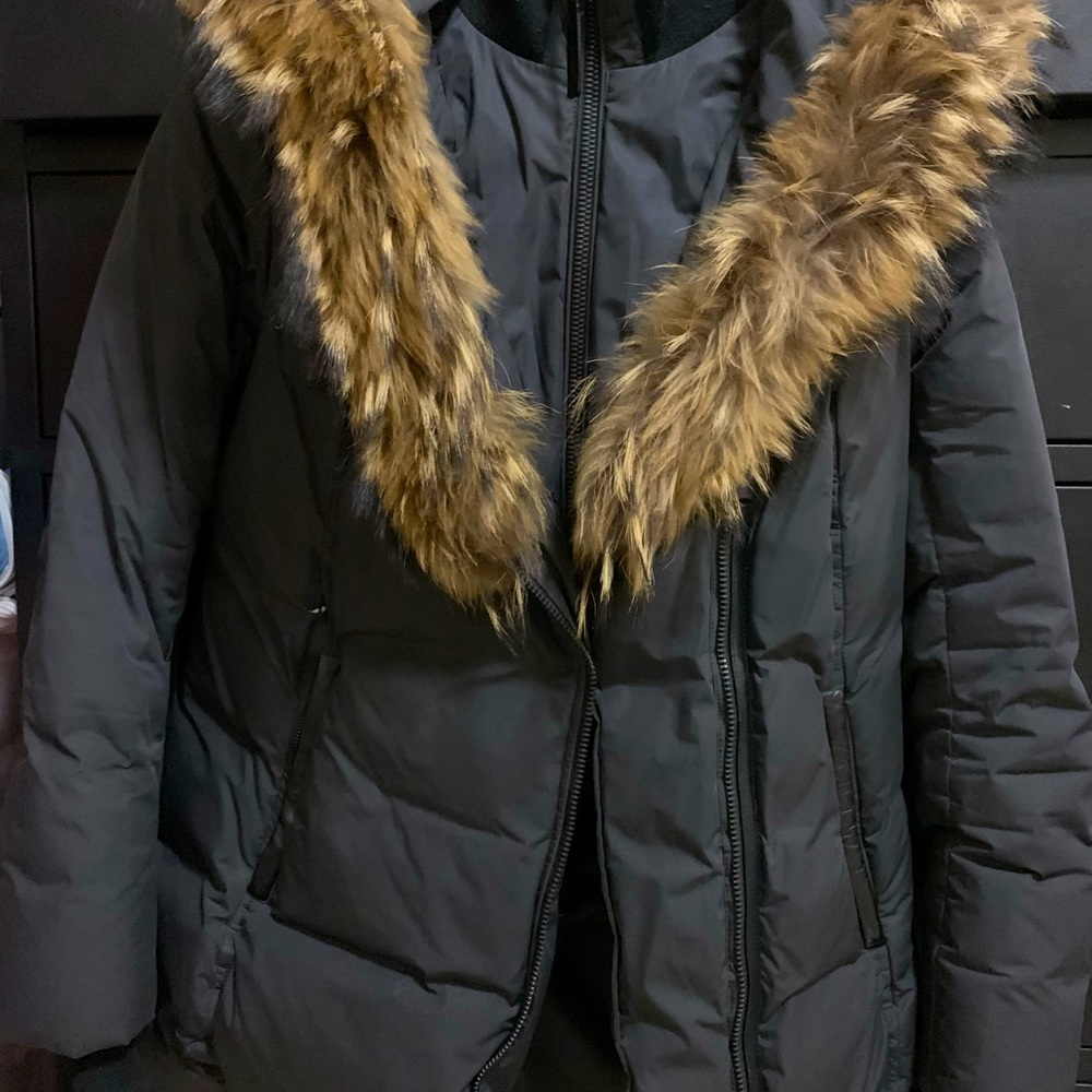 Gray Mackage Size Large ( Price Negotiable)